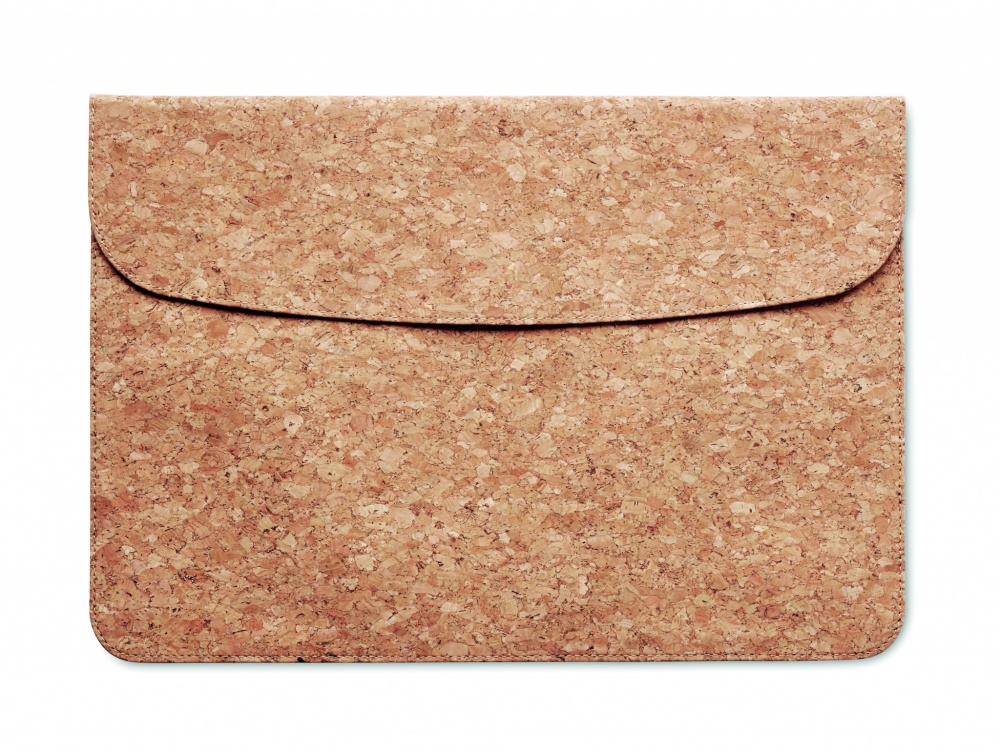 Logo trade promotional item photo of: Cork laptop bag magnetic flap