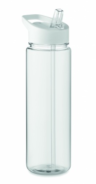 Logo trade corporate gifts image of: RPET bottle 650ml PP flip lid