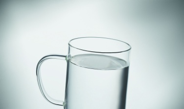 Logotrade promotional product image of: Glass mug 400ml with cork base