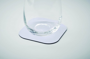 Logo trade business gifts image of: Sublimation coaster
