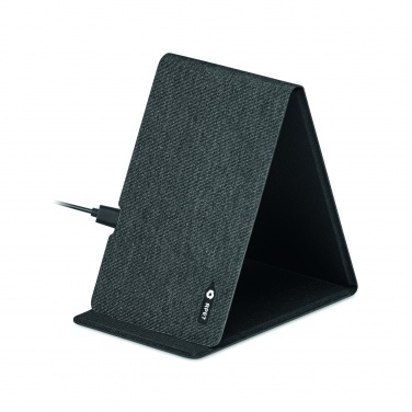 Logo trade promotional items picture of: RPET wireless charger 15W