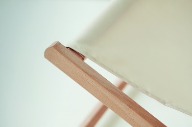 Logo trade advertising product photo of: Beach chair in wood