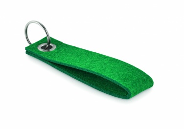 Logotrade business gift image of: RPET felt key ring Hämeenlinna