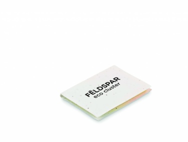 Logo trade promotional product photo of: Seed paper sticky note pad