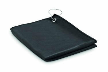 Logotrade advertising product picture of: RPET golf towel with hook clip