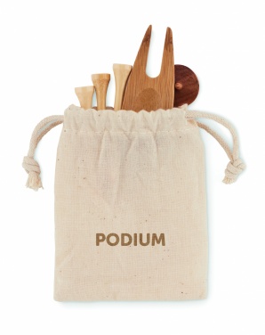 Logotrade promotional merchandise picture of: Golf accessories set in pouch