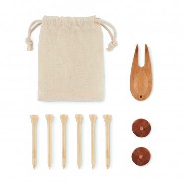 Logotrade corporate gift image of: Golf accessories set in pouch