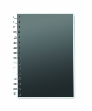 Logotrade advertising products photo of: A5 RPET notebook recycled lined