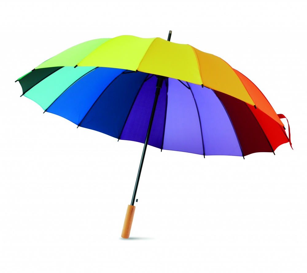 Logotrade corporate gift picture of: 27 inch rainbow umbrella