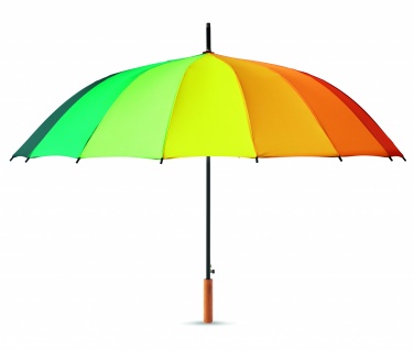 Logotrade corporate gift image of: 27 inch rainbow umbrella