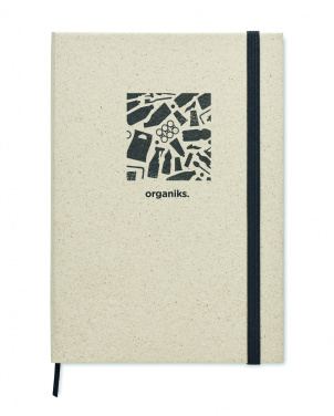 Logotrade corporate gifts photo of: A5 grass notebook 80 lined