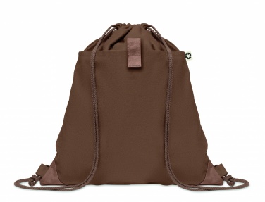 Logotrade promotional gift image of: Recycled cotton drawstring bag