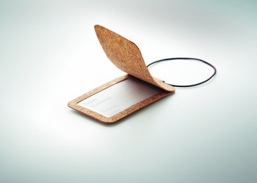 Logotrade promotional gift image of: Cork luggage tag