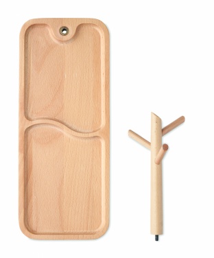 Logo trade promotional gifts image of: Wooden organizer tray