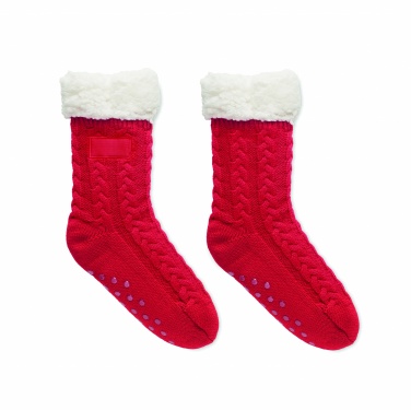 Logo trade advertising products picture of: Pair of slipper sock M