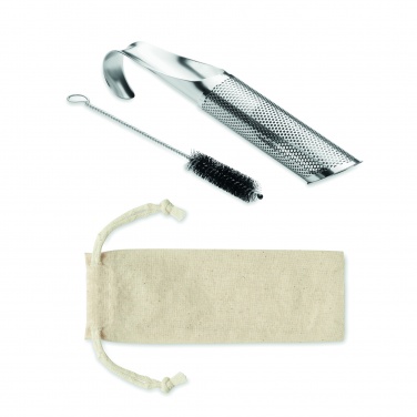 Logo trade promotional merchandise image of: Stainless steel tea infuser