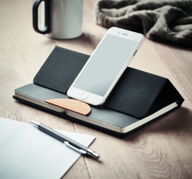 Logo trade corporate gift photo of: A5 RPET notebook 80 lined