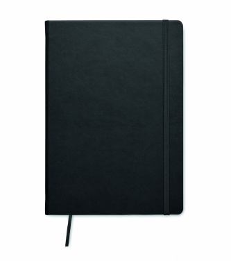 Logo trade business gifts image of: A5 recycled page notebook