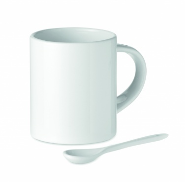 Logo trade advertising products image of: Ceramic sublimation mug 300 ml