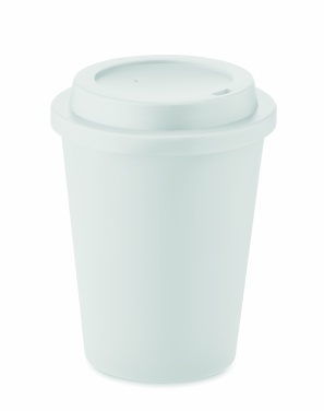 Logo trade corporate gifts image of: Double wall tumbler PP 300 ml