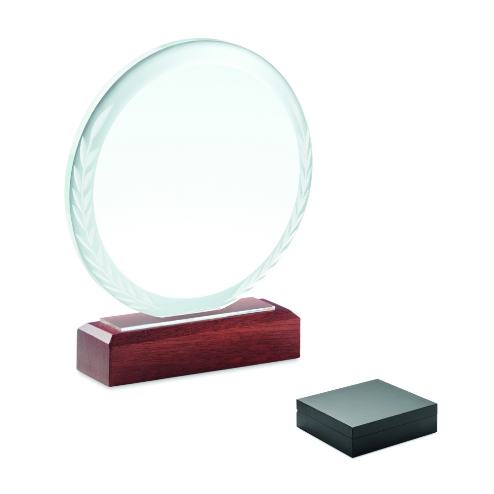 Logotrade promotional giveaway picture of: Round award plaque