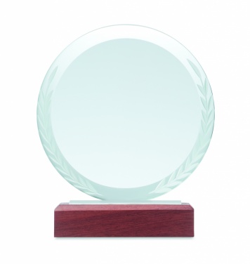 Logotrade corporate gift image of: Round award plaque