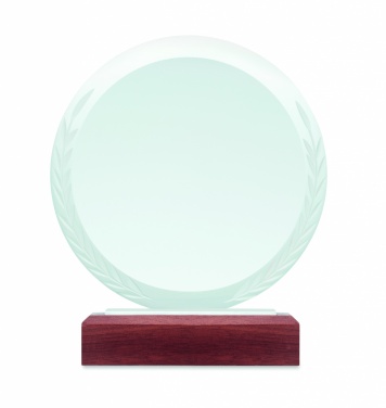 Logotrade promotional item image of: Round award plaque