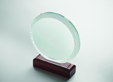 Logo trade promotional gift photo of: Round award plaque