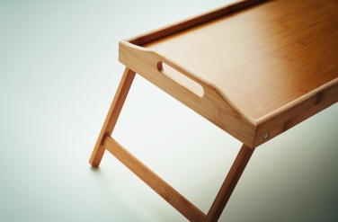 Logotrade promotional gift image of: Foldable bamboo tray