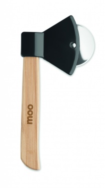 Logo trade promotional merchandise photo of: Pizza cutter bamboo handle