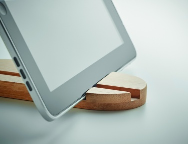 Logotrade corporate gifts photo of: Bamboo tablet/smartphone stand