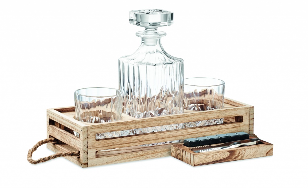 Logo trade promotional gifts picture of: Luxury whisky set