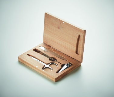 Logo trade advertising products picture of: Manicure nail tool set