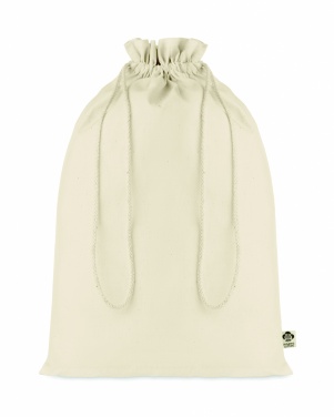Logo trade promotional giveaway photo of: Large organic cotton gift bag