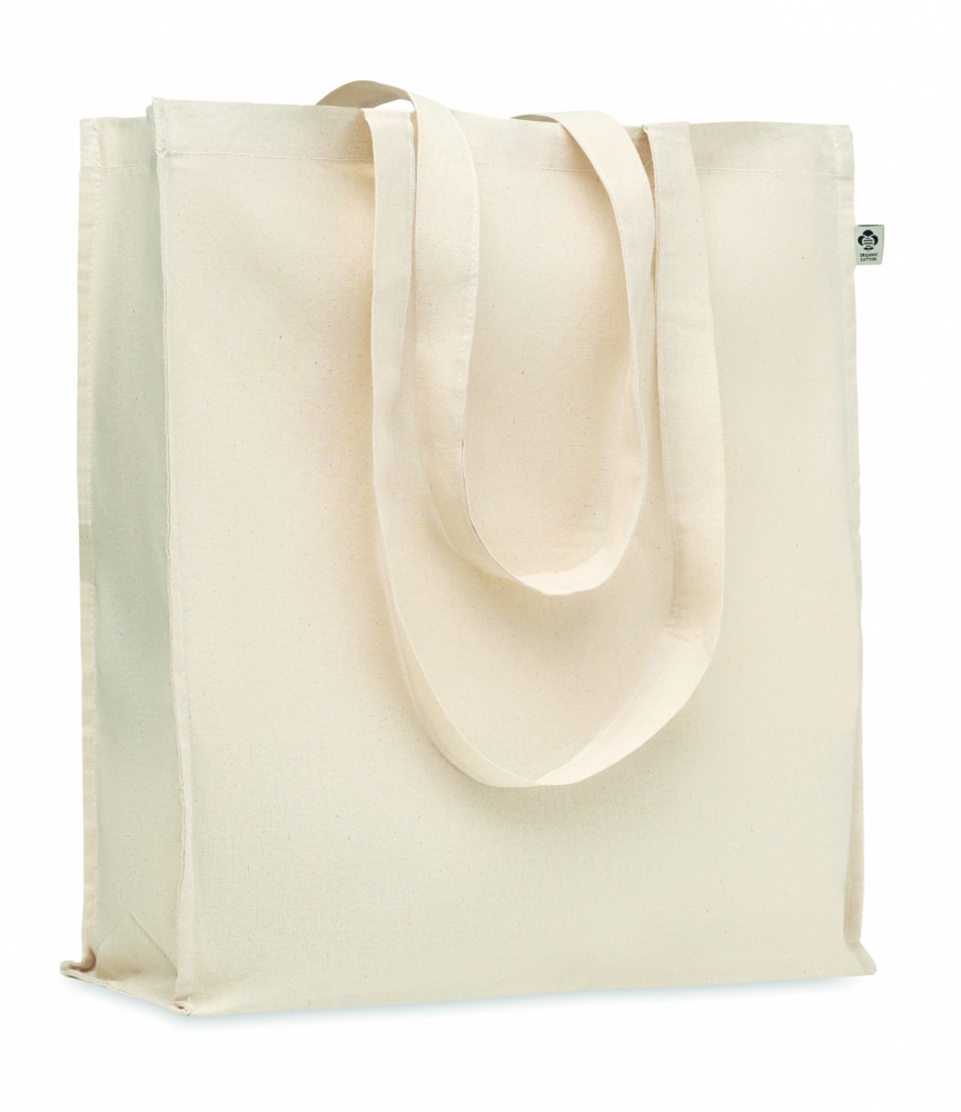 Logo trade advertising product photo of: Organic cotton shopping bag