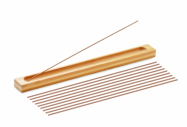 Logo trade promotional merchandise photo of: Incense set in bamboo
