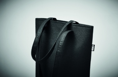 Logo trade promotional products image of: RPET felt event/shopping bag