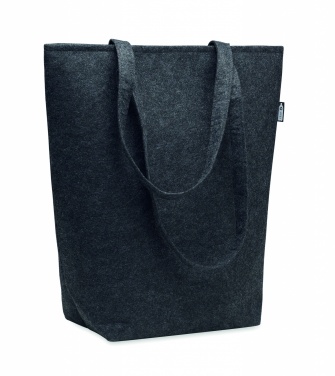 Logo trade advertising products image of: RPET felt event/shopping bag