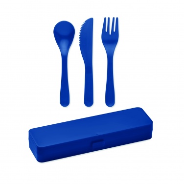 Logotrade business gift image of: Cutlery set recycled PP
