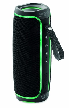 Logo trade advertising products picture of: 2x5 LED Wireless speaker IPX4