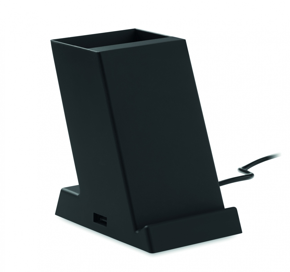 Logotrade promotional product picture of: Wireless charger ABS 15W