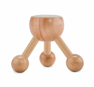Logotrade promotional product picture of: Hand held massager in wood