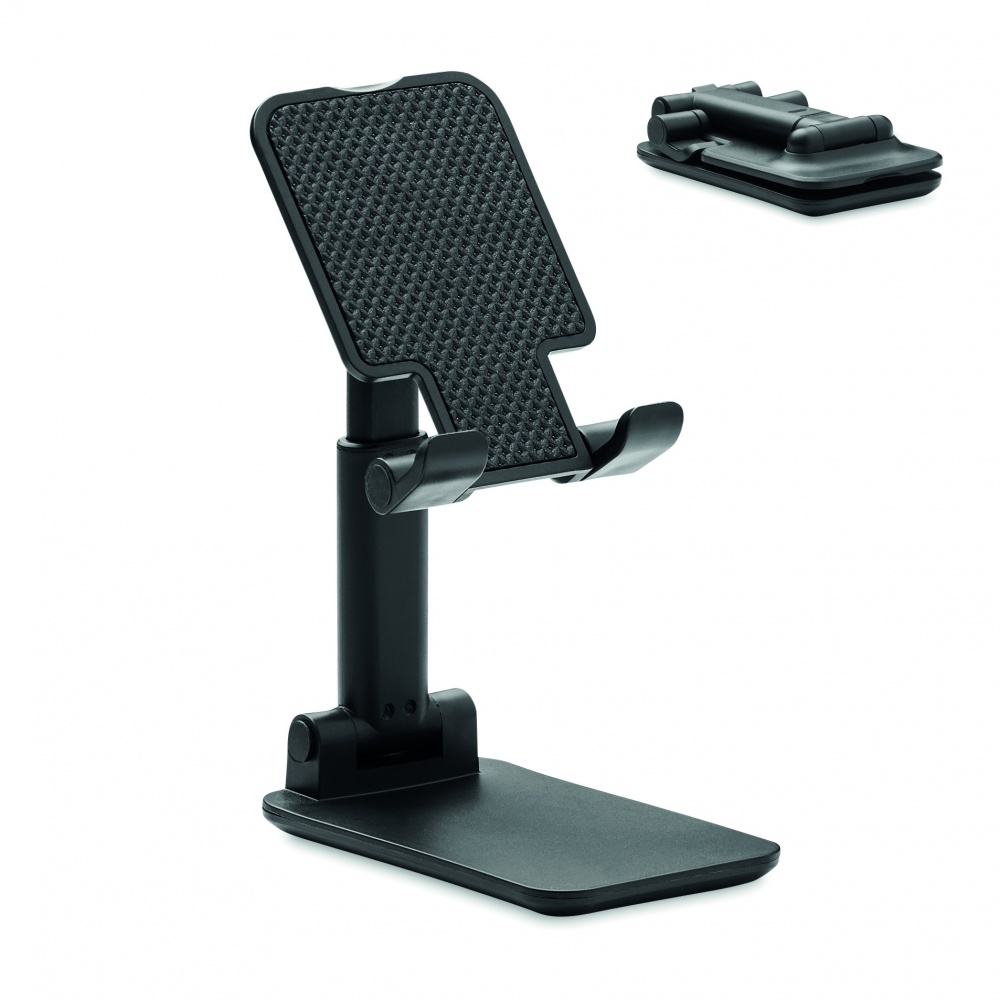 Logo trade promotional product photo of: Foldable phone stand in ABS