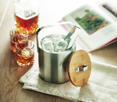 Logo trade corporate gift photo of: Double walled 1.2L Ice bucket