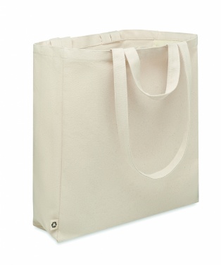 Logo trade promotional merchandise image of: Recycled cotton shopping bag