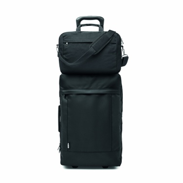 Logo trade corporate gifts image of: Laptop bag in washed canvas