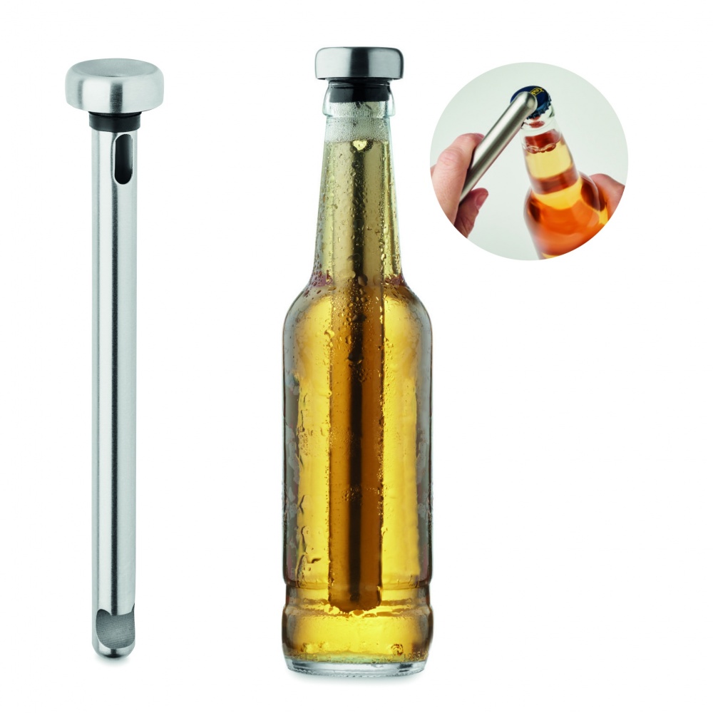 Logo trade promotional products picture of: Bottle opener chiller stick