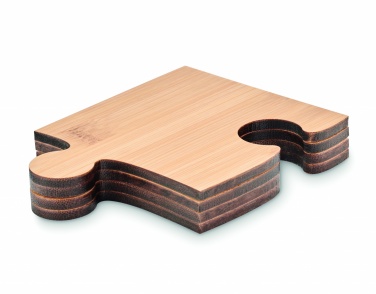 Logotrade advertising product image of: Set of 4 puzzle coasters