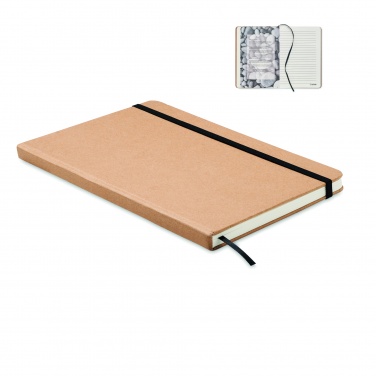Logotrade promotional giveaways photo of: A5 notebook recycled carton