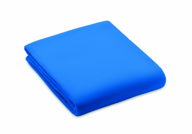 Logo trade promotional merchandise picture of: RPET fleece blanket 130gr/m²